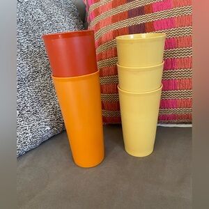 Tupperware tumblers